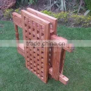 Wooden Picnic Table - Folding thumbnail-4