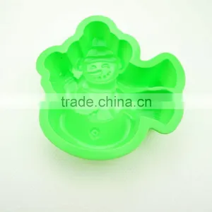 11171 Funny Snowman Shaped Silicone Cake Mold thumbnail-3