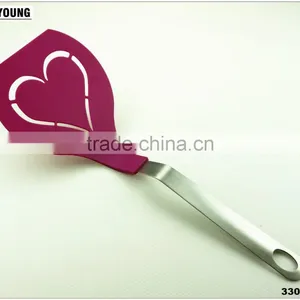 33063 Hart Shape Kitchen Nylon Shovel Spatula Turner, Cake, Egg Turner Spatula Shovel thumbnail-1