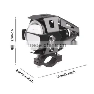 125W U5 U7 LED Motorcycle ATV Bike Spot Fog Light Driving Headlight PC thumbnail-4