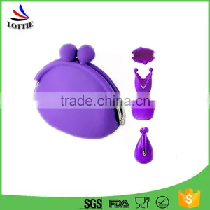 2016 Popular Silicone Products Latest Cheap Cartoon Eco-friendly Silicone Coin Wallet for Promotion Gifts thumbnail-4