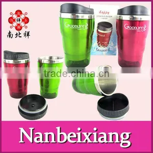 Double Wall Office Mug With Stainless Steel Inner thumbnail-1