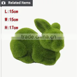 Pet Product Gardening Item for Home and Garden Decoration Moss Rabbit thumbnail-5