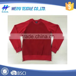 Custom Fleece Mens Blank Long Sleeve t Shirts thumbnail-1