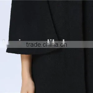 New Arrival Ladies Fashion Design Elegant Winter/Autumn Dolman Cape Coat for Women thumbnail-6