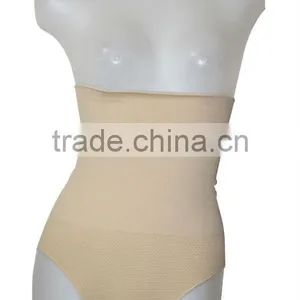 Seamless Lady Slimming Panties / High Waist Briefs Panty for Lady thumbnail-1
