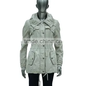 2013 Hot Styles Spring 100% Cotton Jacket for Women thumbnail-1