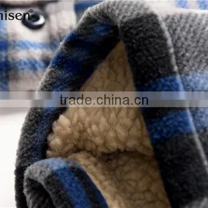 Wholesale Oem Clothing Custom Plain Fleece Men Jacket thumbnail-5