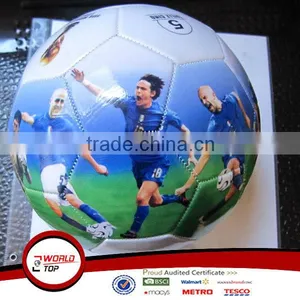 Gloss PVC 5# Photoes Soccer Balls thumbnail-1