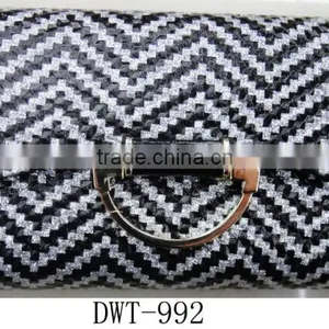 New Hot Lady pu Leather Wave Zigzag Glitter Hot Wallet thumbnail-3