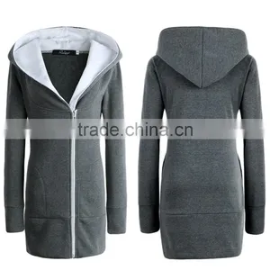 2016 Women's Winter Slim Hooded Coats Fur Collar Cotton Warm Long Coat Jacket Outwear Top thumbnail-3