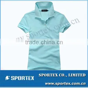 Ladies' Polo Shirt / Polo t Shirt for Ladies With 100% Cotton thumbnail-1