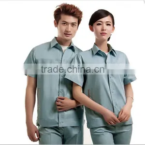 Summer Engineering Poly Cotton Twill Fabric Work Uniform thumbnail-1