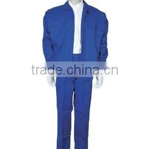 Navy Zipper Front Working Uniform Jacket and Pants thumbnail-1