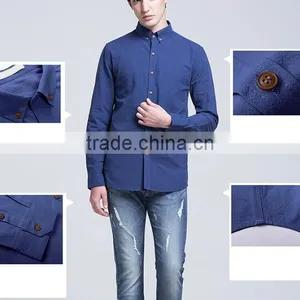 2016 New Arrival Men Washed Linen Casual Shirt thumbnail-1