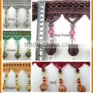 Factory Store High Quality Newest Beaded Fringes for Curtain thumbnail-6