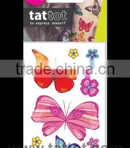 Mini Adult Color Temporary Tattoo Butterfly Beauty Water Transfer Printing Sticker thumbnail-1