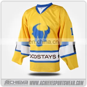 Custom Sublimation Team Ice Hockey Jerseys Made in Achieve thumbnail-3
