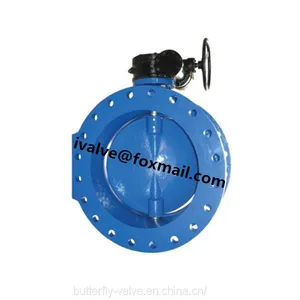 Flanged Double Eccentric Butterfly Valve thumbnail-1