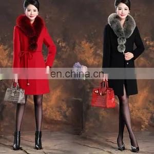 Genuine Fur Deted Fox Fur Collar Real Fur Trim for Winter Coat and Parka thumbnail-3