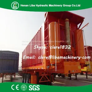 Direct Factory Hot Sale in Pakistan Side Tipper Rear Dump Truck Trailer Low Price Semi Trailer thumbnail-1