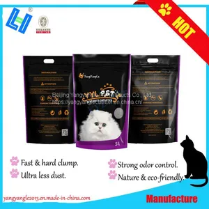 SCENTED Bentonite Cat Litter With 5L, Ultra Less Dust, Super Odor Control, Hard Clump thumbnail-1