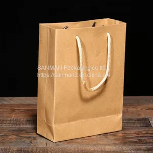 Black Paper Garment Packaging Bag thumbnail-3
