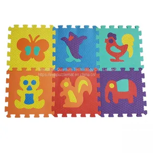 QT MAT Non-toxic Animals EVA Puzzle Play Mat thumbnail-3