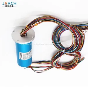 USB2.0 Slip Ring With Hole 12.7mm OD56mm With 2A Signal Transmission Combined With Power/Pneumatic/Hydraulic Sliprings thumbnail-1