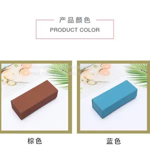 Triangle Folding Glasses Case; Simple Eyewear Case for Reading Glasses and Sunglasses thumbnail-5