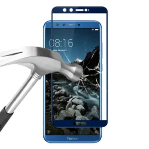 3D Protective Glass on Honor 9 Lite Screen Protector For Huawei Honor 9 Lite Tempered Glass thumbnail-3