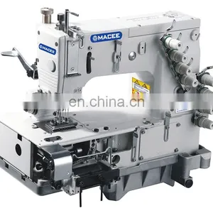 MC 1404P Four Needle Flat-bed Double Chain Stitch Sewing Machine Series thumbnail-1