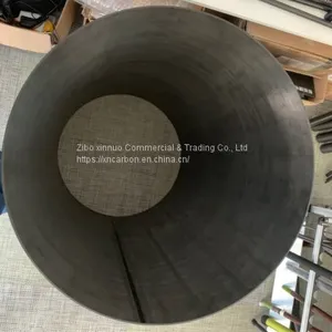 Φ500 mm Large Diameter Nature Surface Carbon Fiber Tube for House of Precision Instrument thumbnail-3