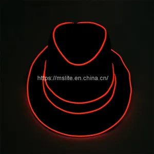 10Pcs European and American Popular Stage Led Luminous Jazz Hat thumbnail-2