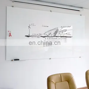 Customized Standard Size Classroom Writing Glass White Board thumbnail-2