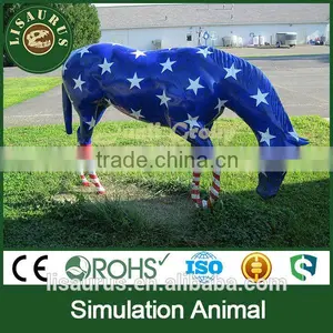Lisaurus-G Hot Sale Life Size Fiberglass Horse Statue thumbnail-1