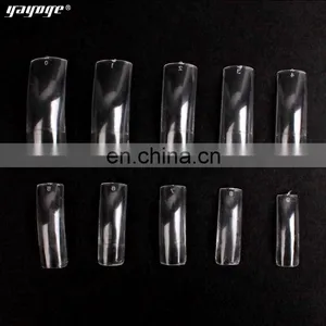 Beauty Personal Care School Salon Nail Set Pre Designed Acrylic Nail Tips Short thumbnail-1