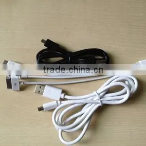 Three in One Multifunction USB Data Cable Fit All the Mobile Phones thumbnail-1