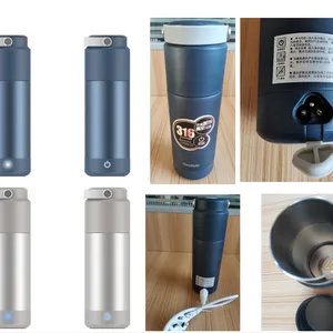 Factory Supply 2021 Newest 316 Steel Portable Electric Kettle Thermal Cup/electric Jug/electric Pot（SKYPE:lifuli123） thumbnail-1
