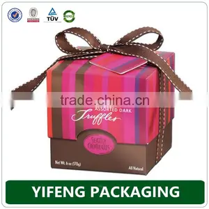 Custom Sweet Chocolate Box Paper Cardboard Candy Chocolate Gift Box thumbnail-1