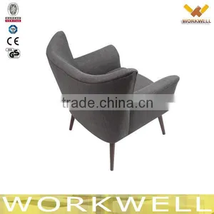 WorkWell 2014 Modern New Design High Quality Latest Living Room Sofa With Rubber Wood Short Legs Kw-D4224-3 thumbnail-1