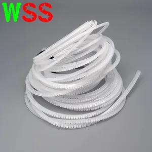 PE Plastic Long Movable Bushing for Cables and Wires Bushing Plastic Movable Bushing Long Bushings thumbnail-1