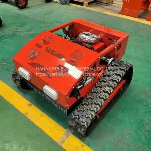 Track Lawn Mower With Remote Control Gasoline Engine Lawn Mower Grass Cutter Machine thumbnail-4