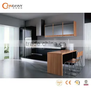 Latest New Design PVC Kitchen Cabinet, Hydraulic Kitchen Cabinet Hinges thumbnail-1