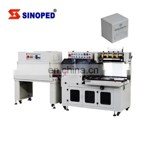 Smart Automatic PE Film Carton Glass Plastic Pet Water Bottle Heat Sleeve Shrink Wrapping Machine thumbnail-1