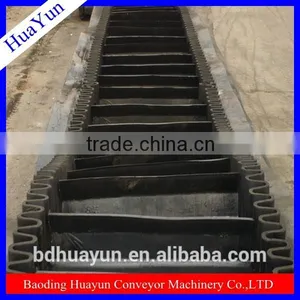 800mm Belt Width Large Angle Cleat Corrugated Sidewall Conveyor Belting thumbnail-1