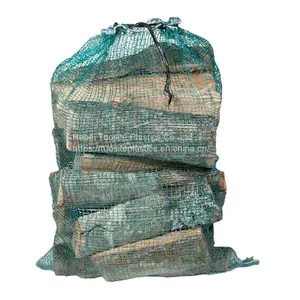 Firewood Mesh Bag 18x22ft Clear Plastic Bag for Packing Firewood thumbnail-4