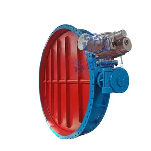Manufacturer's Direct Selling Air Blast Air Resistance Multi Louver Damper Butterfly Valve High Quality Electric Butterfly Valve thumbnail-3