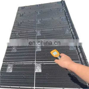 1380mm EACCooling Tower PVC Cross Flow,counter Flow Industrial Fluids Cooling Cooing Tower Fill With Drift Eliminator thumbnail-2