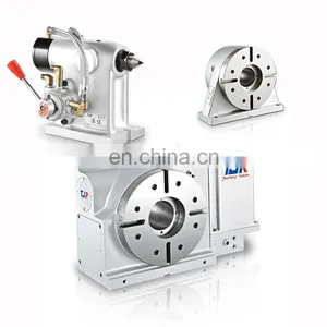 CNC Machine Hydraulic Brake 4 Axis Rotary Index Table High Quality TJR Rotary Table thumbnail-1